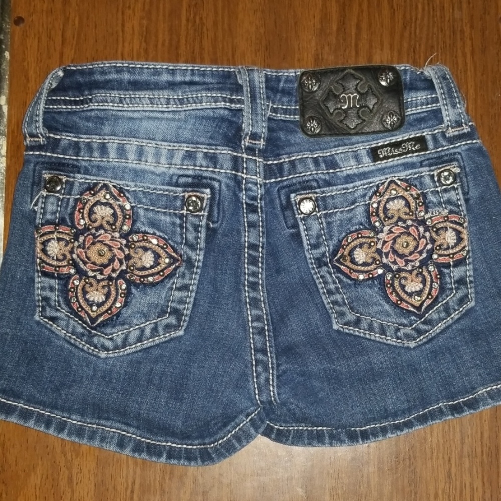 Miss Me Girls Bling Shorts